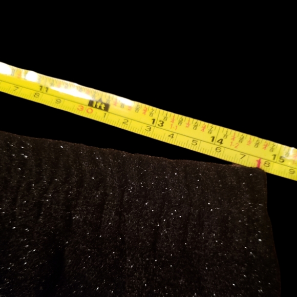 Indigo Moon Black sparkle & fringe skirt - Picture 6 of 6